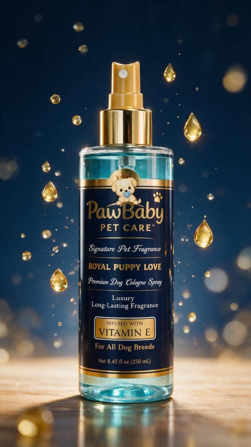 PawBaby Royal Puppy Love dog cologne spray