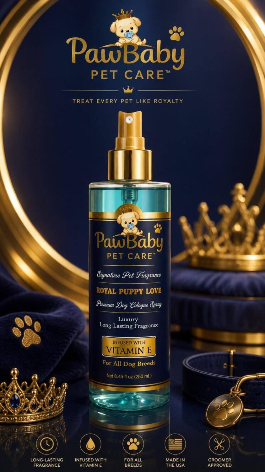 PawBaby Royal Puppy Love dog cologne spray