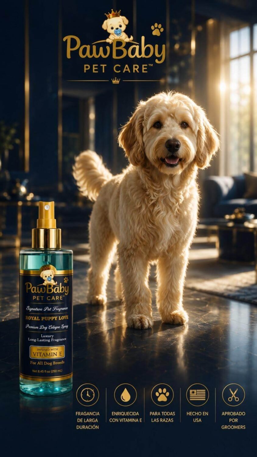 PawBaby Royal Puppy Love dog cologne spray