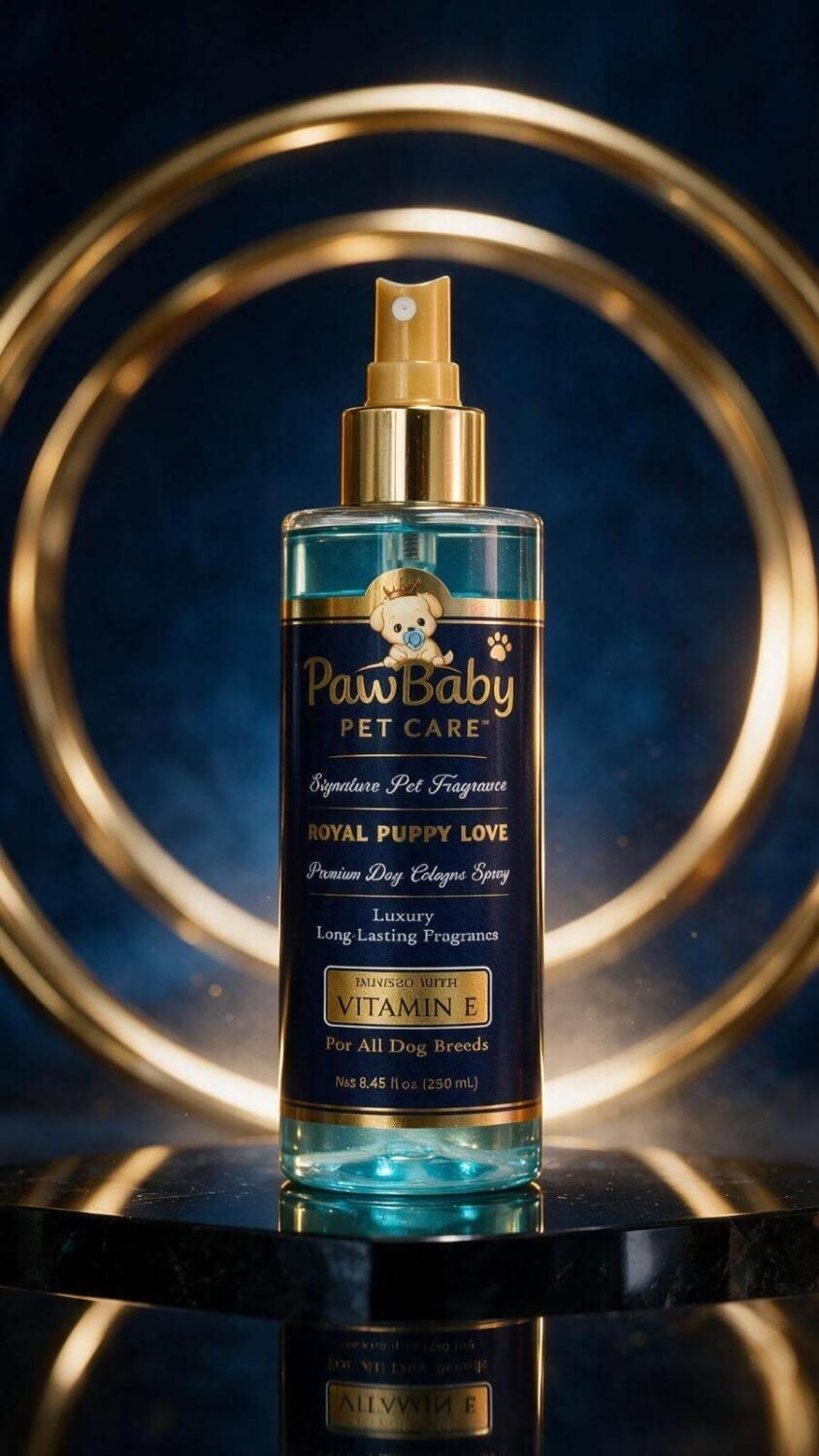 PawBaby Royal Puppy Love dog cologne spray